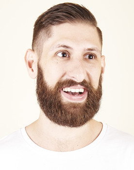 Mark Bonanno of Aunty Donna, voice of the Leader