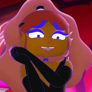 Blade, the drag queen in Lesbian Space Princess