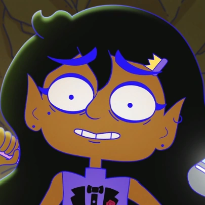 Princess Saira, the protagonist of Lesbian Space Princess