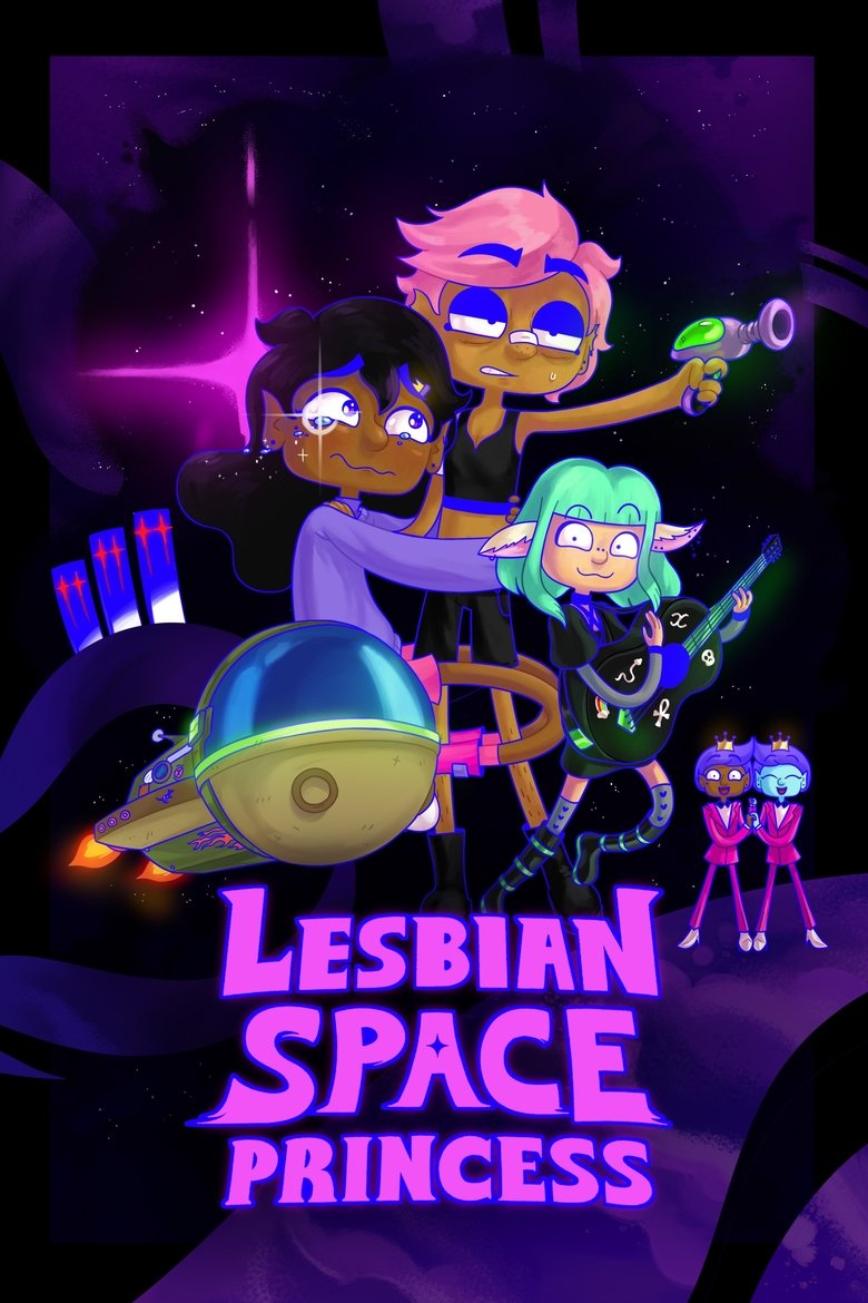 Lesbian Space Princess official movie poster